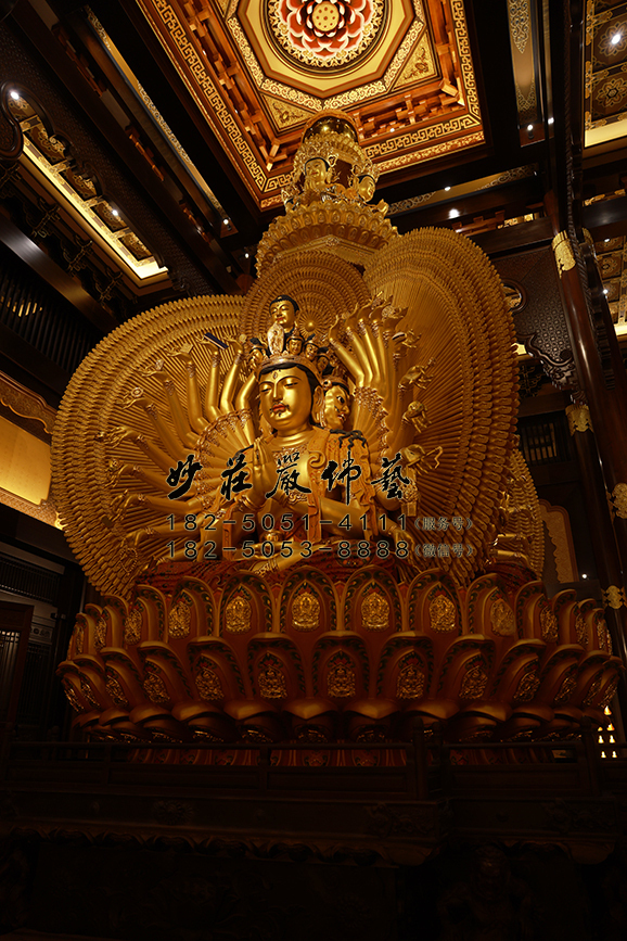 千手觀音右側(cè)實(shí)拍圖